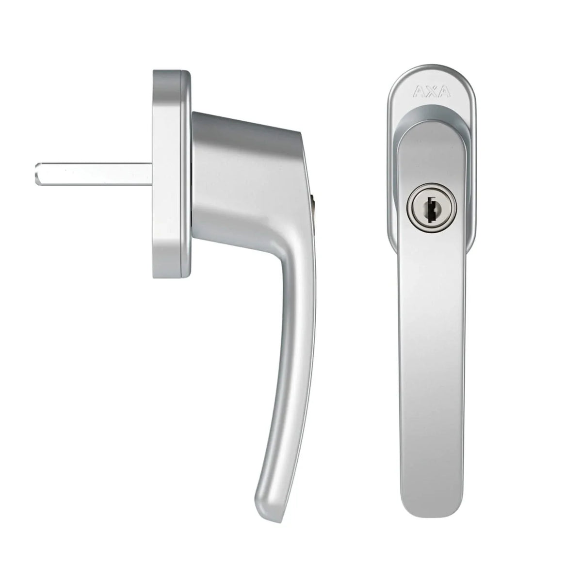 Afsluitbare raamkruk AXA SKG2 aluminium voor draai-kiepraam