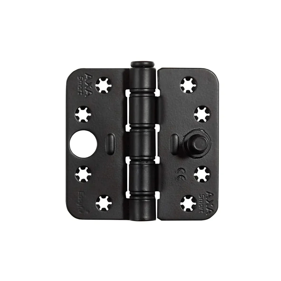 Scharnieren buitendeur: AXA veiligheidsscharnier Smart Easyfix SKG 89x89x3 mm zwart