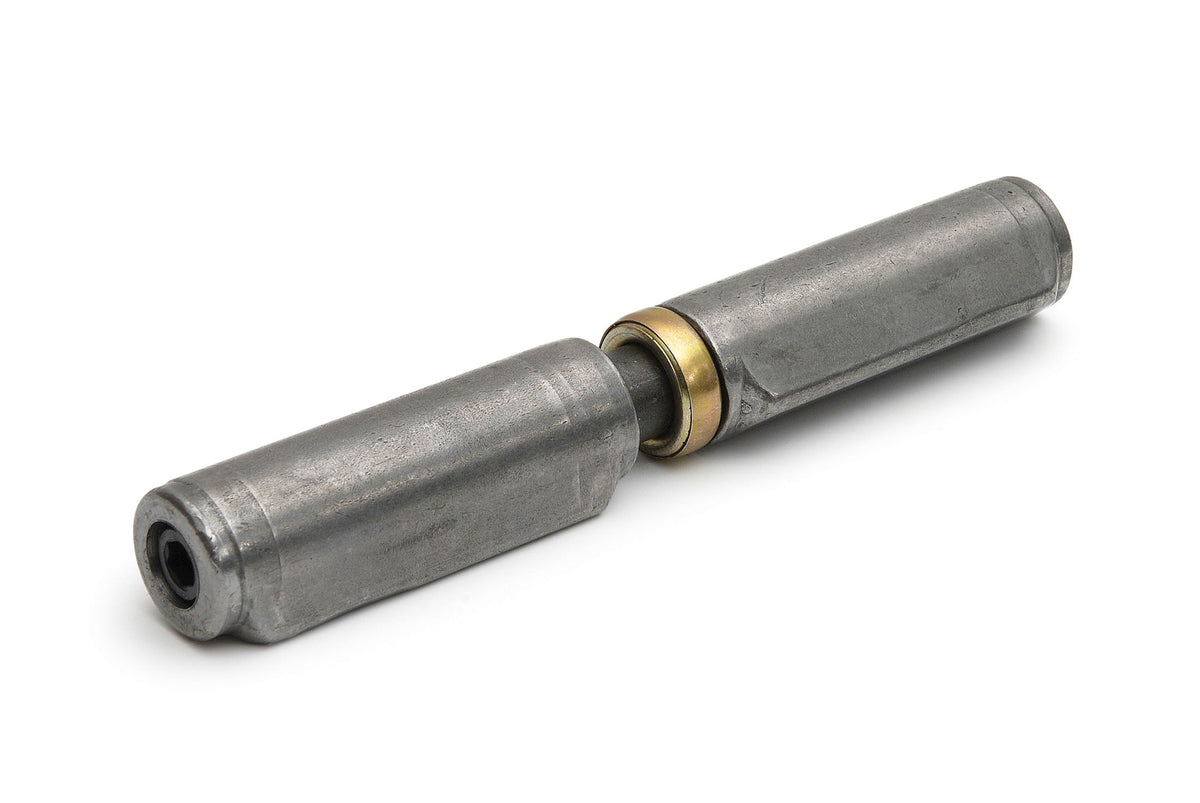 Aanlaspaumelle verstelbaar met kogellagerring 150 x 22 mm voor een stalen deur