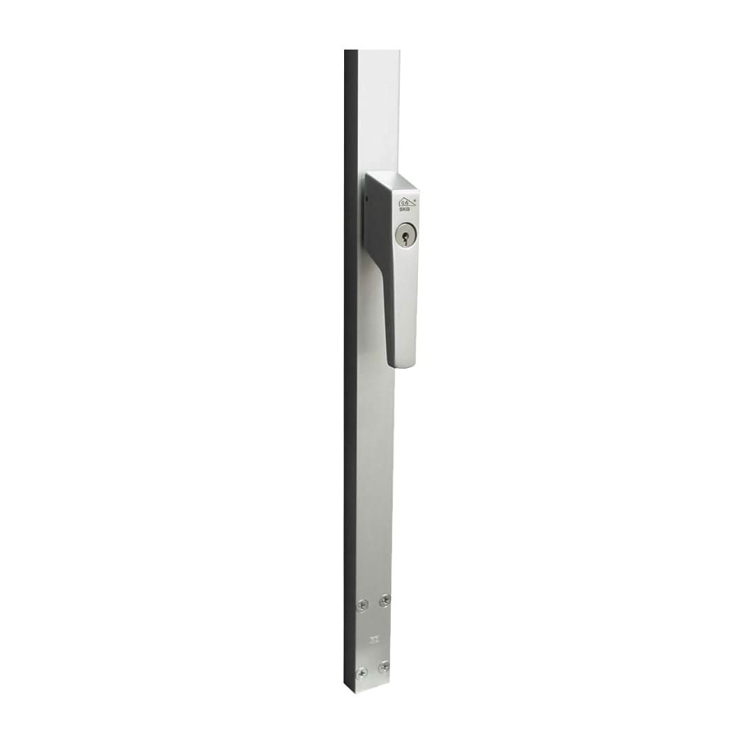 Afsluitbaar espagnolet voor openslaande deuren in aluminium
