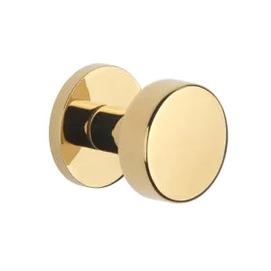 Aprile deurknop Ruta, Tuja, Mora, Querca en Ortica in mat goud en goud gepolijst PVD — Vast, Vast/Vast, Vast/Draaibaar en Draaibaar/Draaibaar configuraties — goud deurknop premium Aprile design voor villa-voordeur en binnendeur.