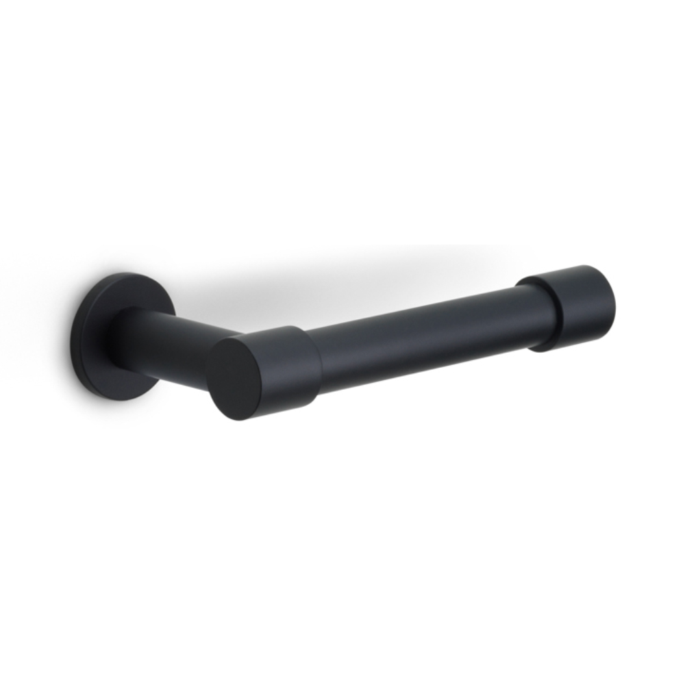 Formani ONE PB202 toiletrolhouder mat zwart voor in het toilet