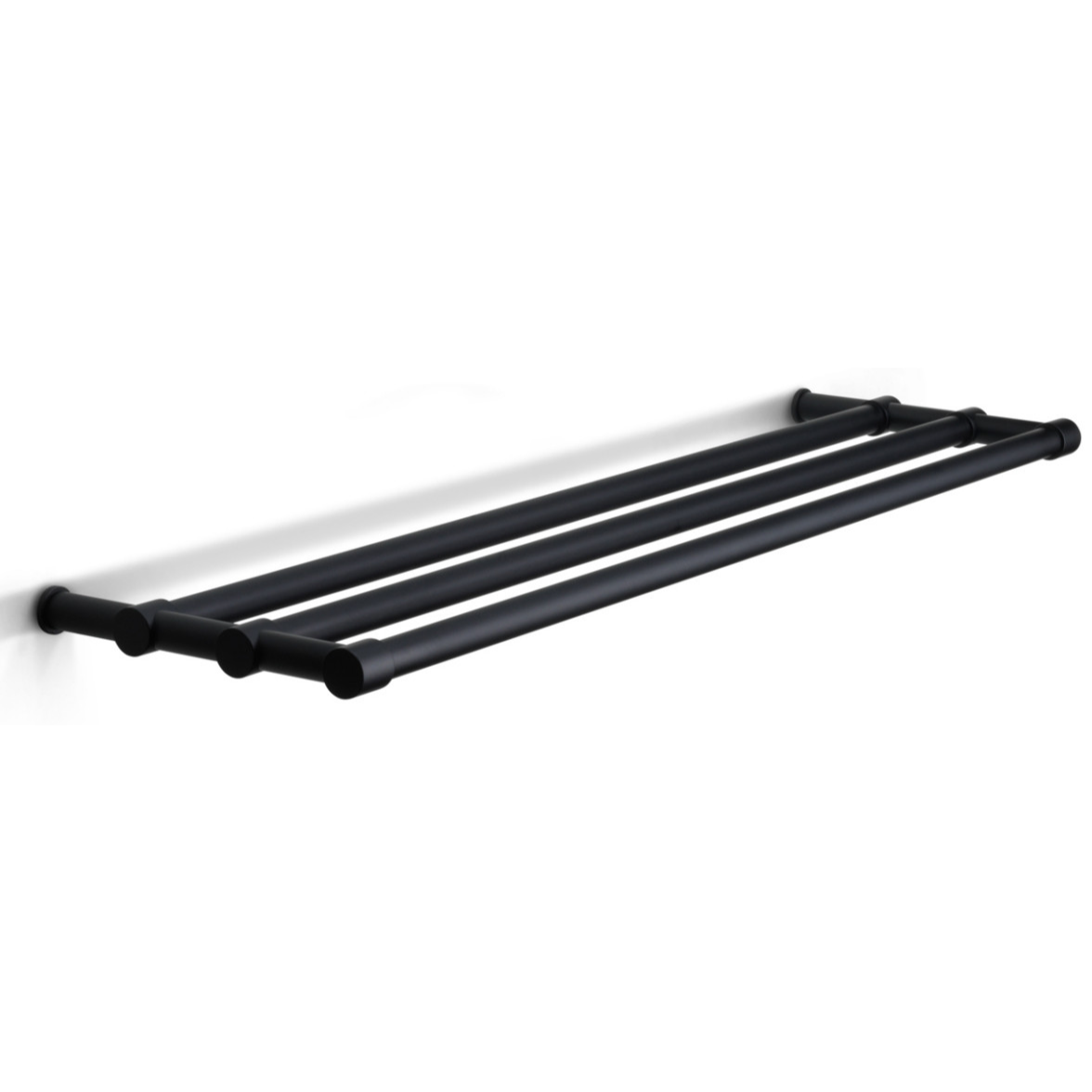 Formani ONE PB775 handdoekrek mat zwart voor in de badkamer