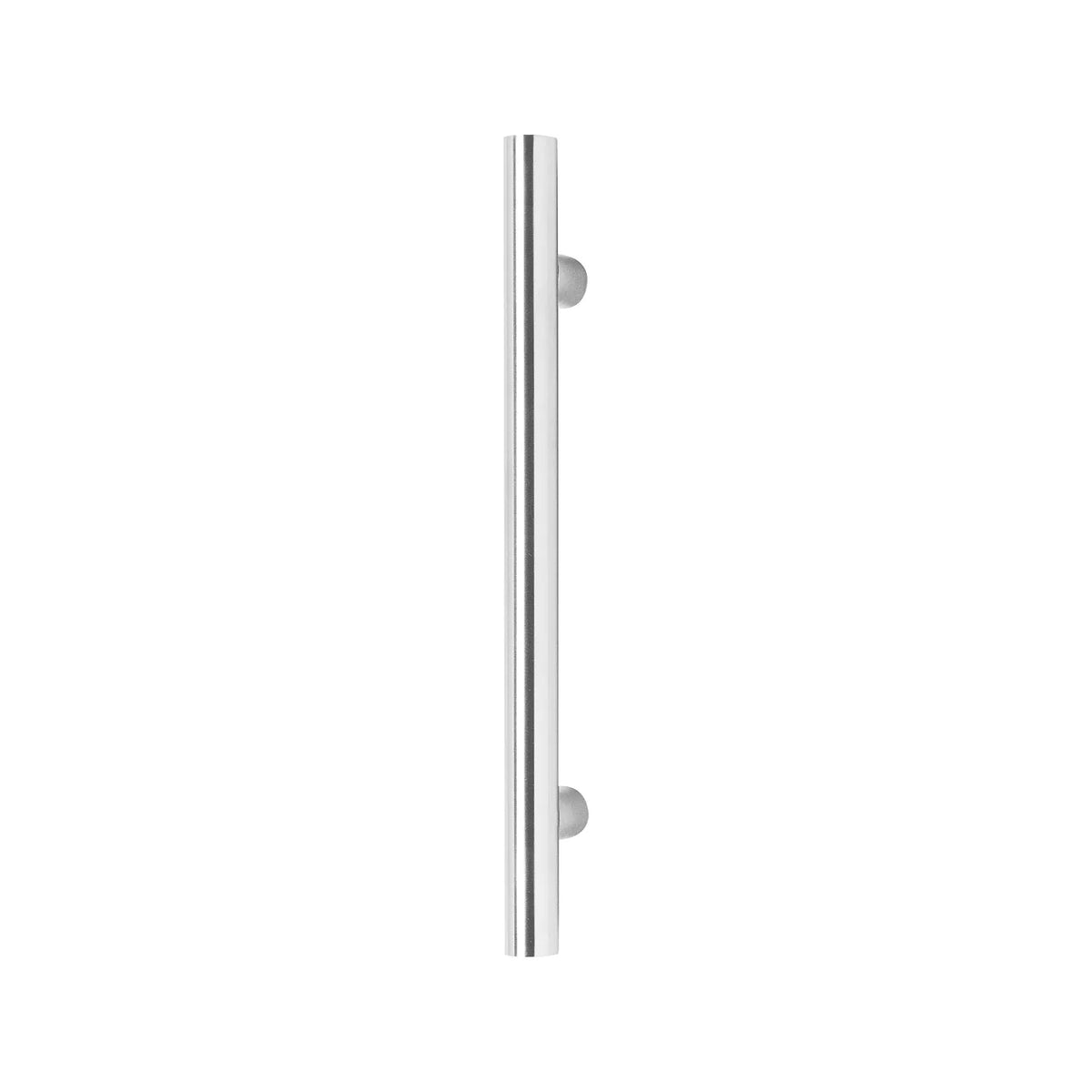 Intersteel RVS geborsteld T-vorm deurgreep 600×65×20 mm HoH 400 voor zware voordeur en bedrijfsdeur