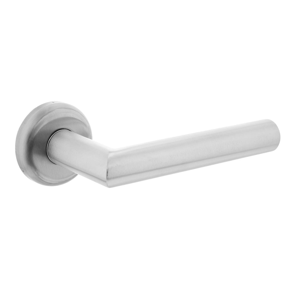 Intersteel Sensation RVS geborsteld deurkruk op rozet AISI 304 voor moderne en klassieke binnendeur
