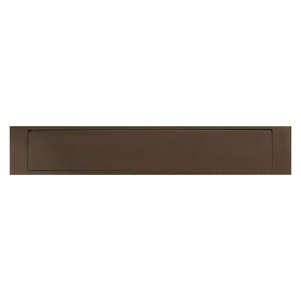 Bronze briefplaat
