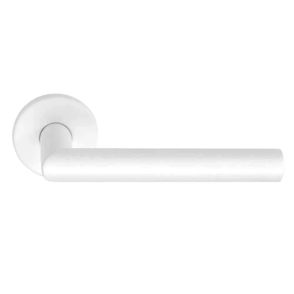 Wit deurbeslag complete assortiment in RAL 9010 en RAL 9001 voor witte deuren