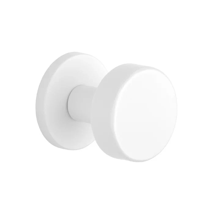 Aprile Ruta witte deurknop RAL 9010 voor moderne binnendeur