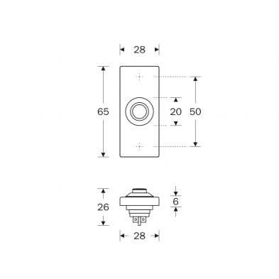 Artitec Mi Satori Beldrukker Elegant antiek chroom mat detail