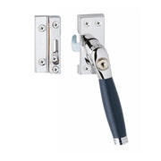 Intersteel raamsluiting Ton 222 rechts chroom/ebbenhout – vooraanzicht