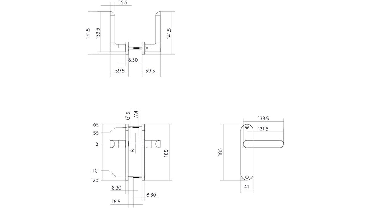 Intersteel 0023.121411 maattekening
