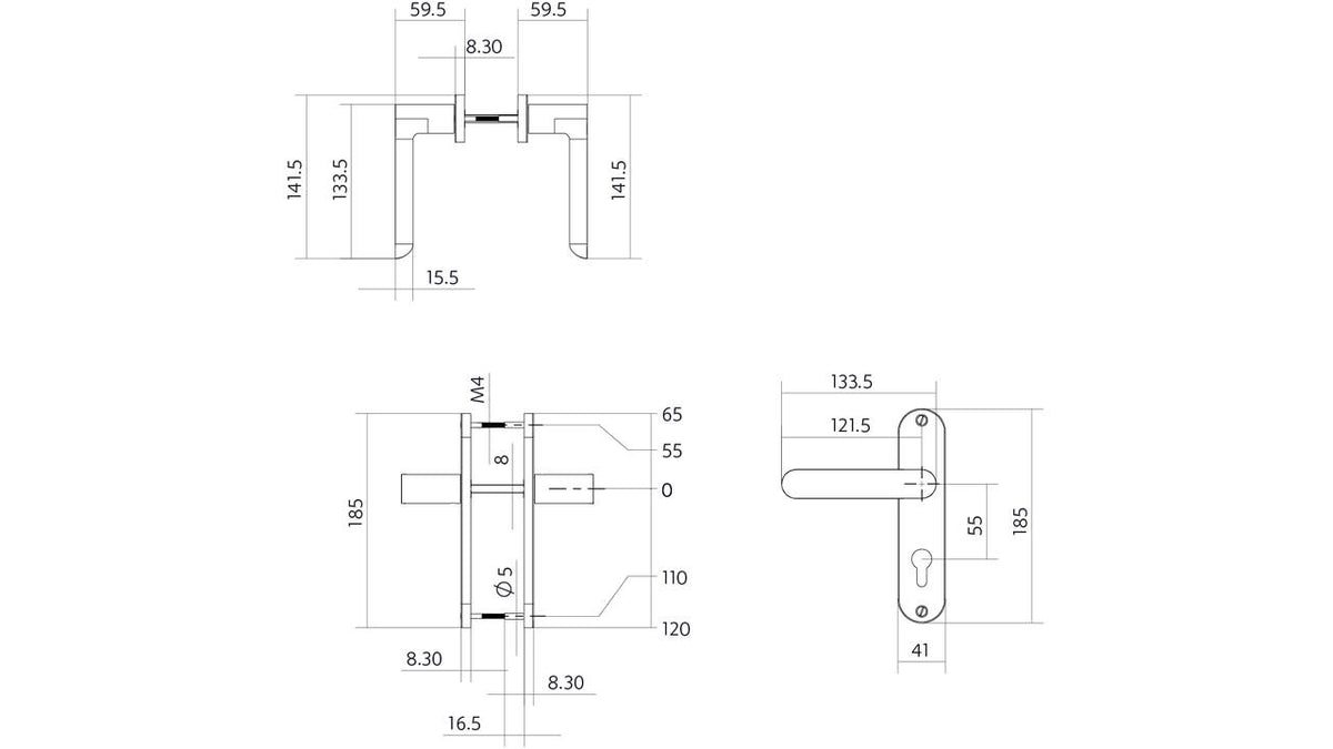 Intersteel 0023.121429 maattekening