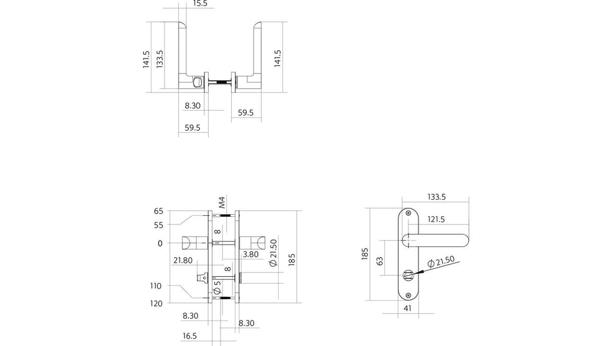 Intersteel 0023.121465 maattekening
