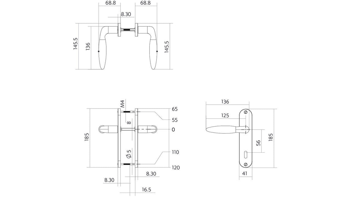 Intersteel 0023.121724 maattekening