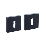 Intersteel Schlüsselrosetten verdeckt 52x52 schwarz (Prolock)