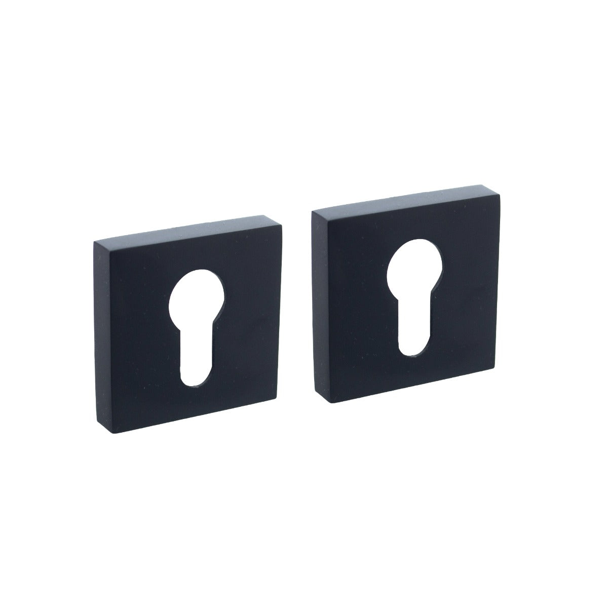 Intersteel Zylinderrosetten verdeckt 52x52 schwarz (Prolock)