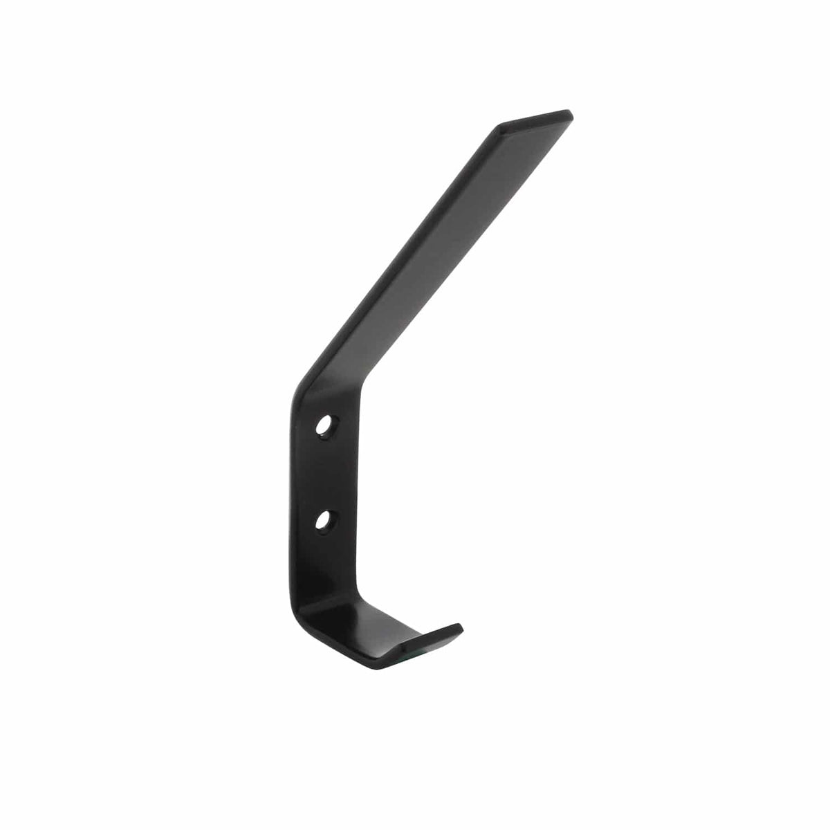 Intersteel kapstokhaak 135 mm gebogen zwart vooraanzicht