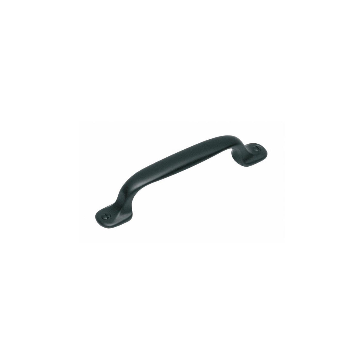Intersteel meubelgreep 138 mm mat zwart vooraanzicht