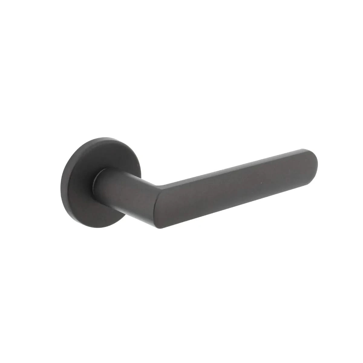 Intersteel deurkruk Sora op rozet Grijs – vooraanzicht