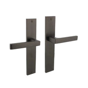 Intersteel deurkruk Hera op schild 245x45 mm antracietgrijs - vooraanzicht