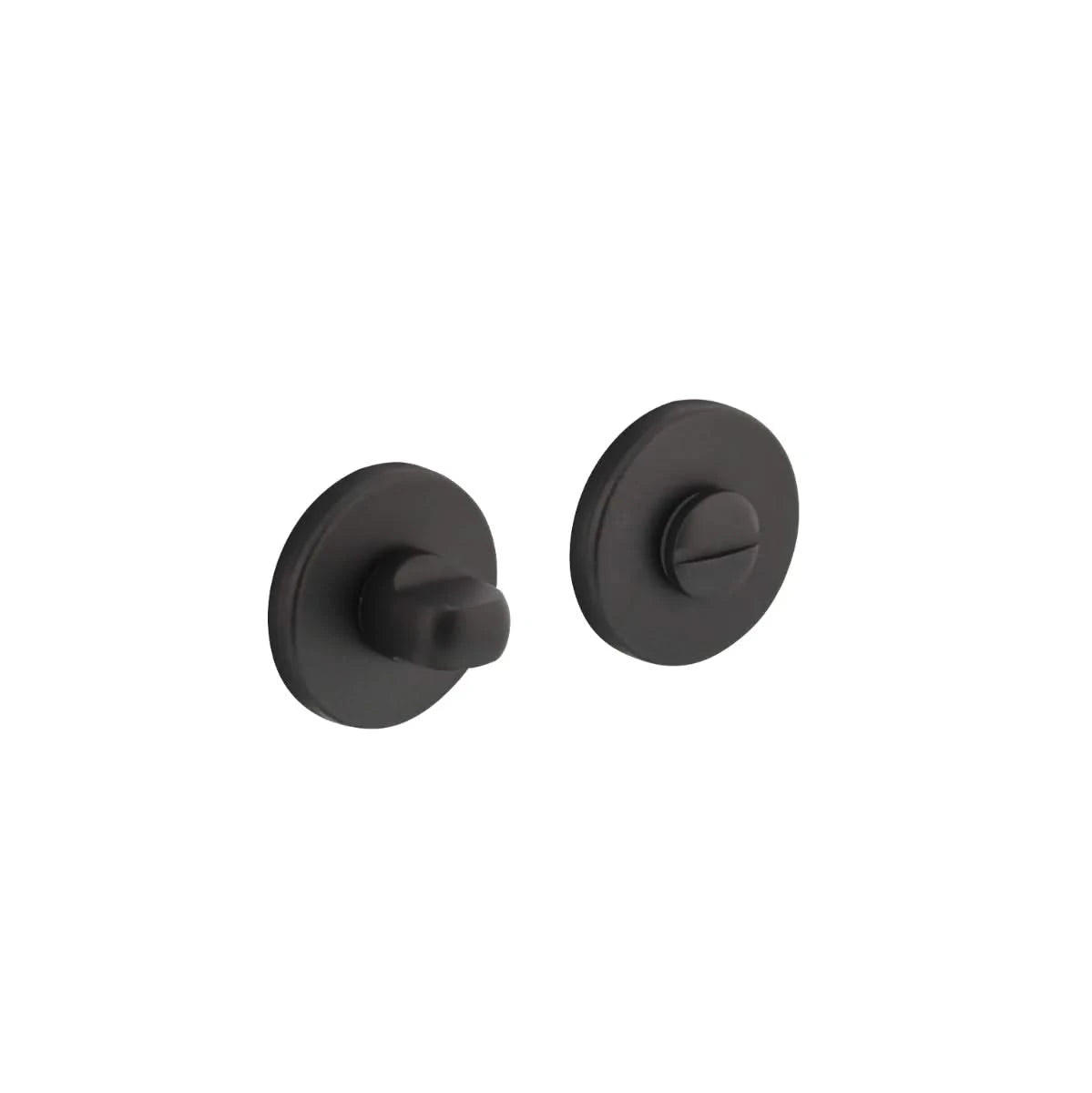 Intersteel wc-rozet met toilet-/badkamersluiting 50x7mm grijs – vooraanzicht