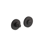 Intersteel wc-rozet met toilet-/badkamersluiting 50x7mm grijs – vooraanzicht