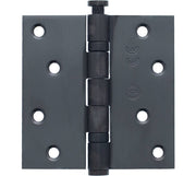 Intersteel kogellagerscharnier 89x89 mm met rechte hoek in PVD antraciet - vooraanzicht