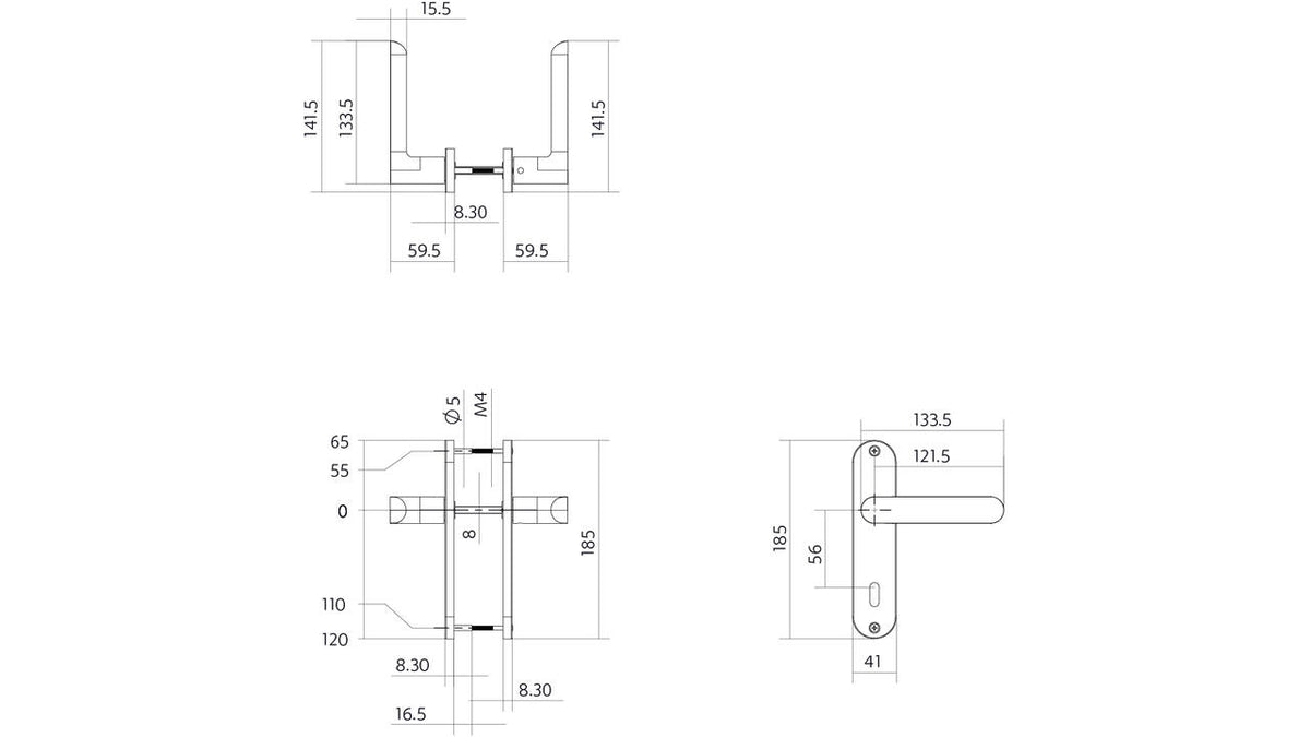 Intersteel 0035.121424 maattekening