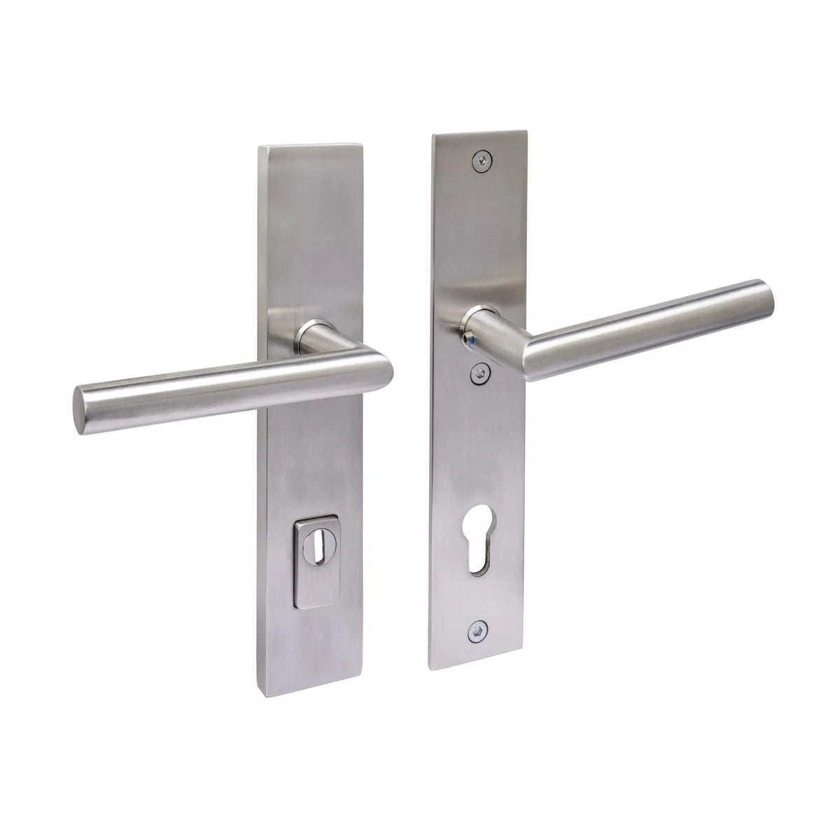 Intersteel SKG3 veiligheidsbeslag kruk/kruk Jura RVS vooraanzicht