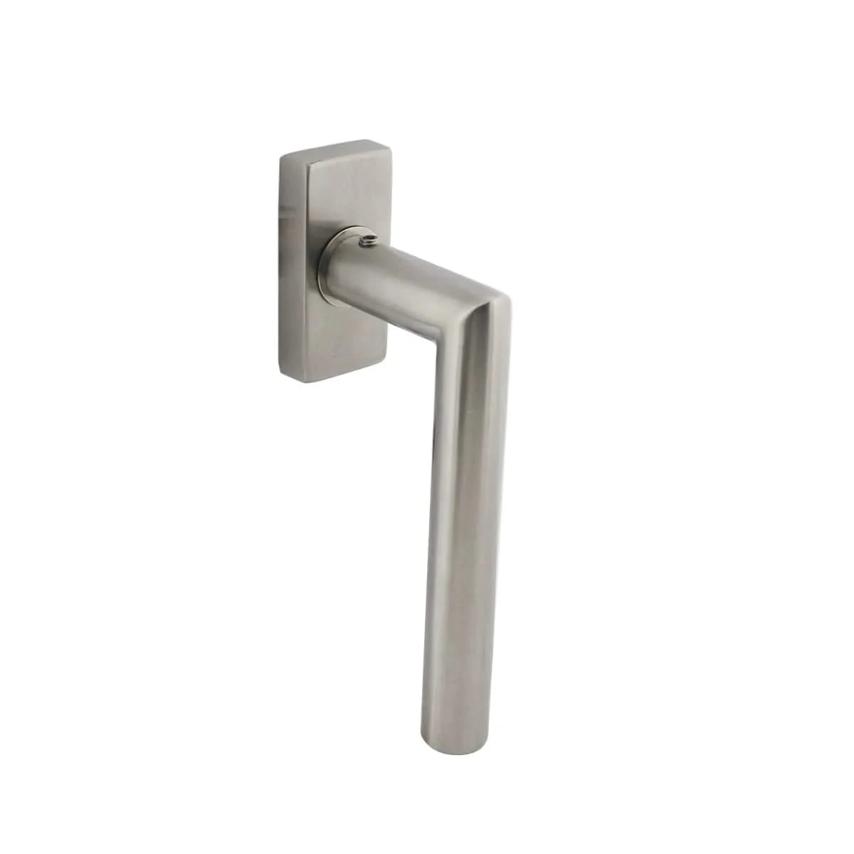 Intersteel raamkruk Jura RVS geborsteld vooraanzicht