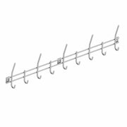Intersteel kapstok 9 haken RVS geborsteld vooraanzicht