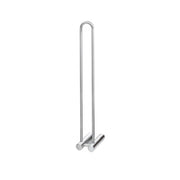Intersteel wc-reserverolhouder rvs geborsteld vooraanzicht