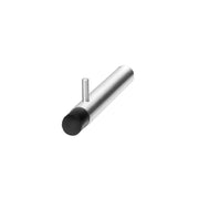 Intersteel handdoek- en kledingsteun met deurstop rvs geborsteld vooraanzicht