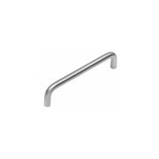 Intersteel meubelgreep 138mm RVS geborsteld – vooraanzicht