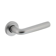 Intersteel deurkruk Conisch aluminium zilverkleurig – vooraanzicht