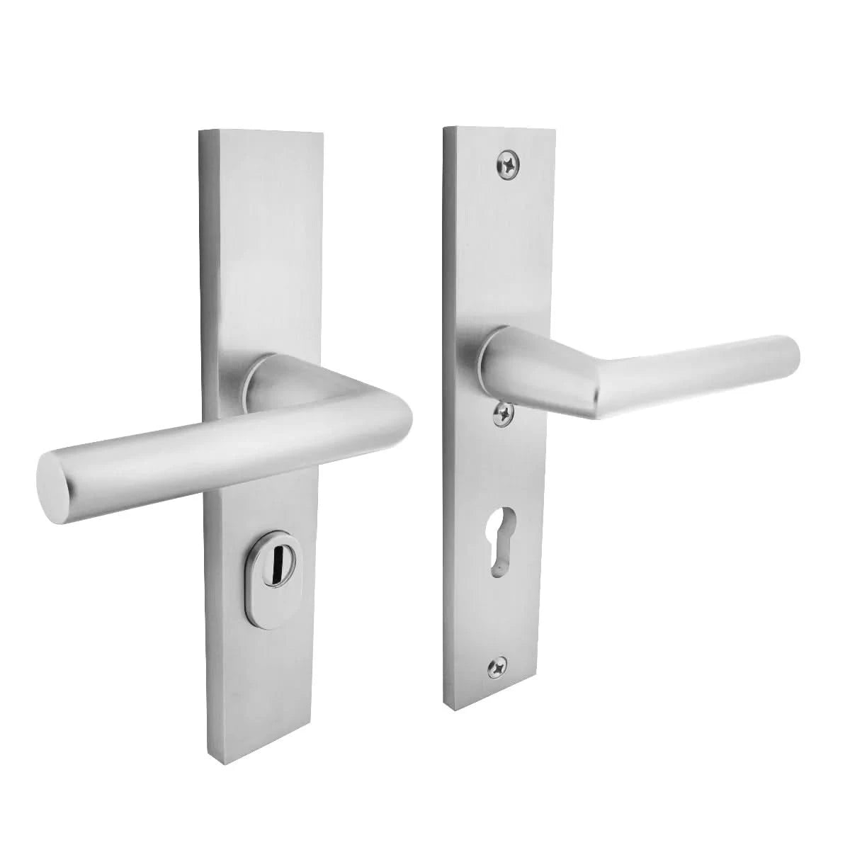 Intersteel veiligheidsbeslag SKG3 rechthoekig PC72 aluminium F1 - vooraanzicht