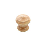 Intersteel houten meubelknop 38mm essenhout – vooraanzicht
