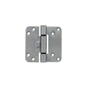 Intersteel glijlagerscharnier 89 x 89 x 3 mm DIN rechts/links verzinkt – vooraanzicht