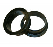 Intersteel halsring nylon zwart ø23 mm reductie 20-18 mm, vooraanzicht