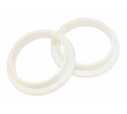 Intersteel halsring nylon wit ø23 mm reductie 20-16 mm, vooraanzicht