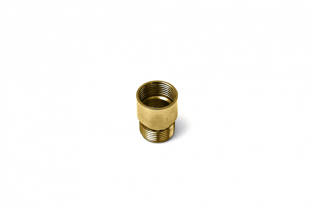 Dulimex verlengstuk 10 mm voor deurspion messing verchroomd detail