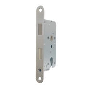 Mauer magneetslot 1545 dag- en nachtslot PC55 RVS voorplaat - vooraanzicht
