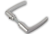 Dulimex deurkrukset type 332 blokmodel aluminium F1 vooraanzicht