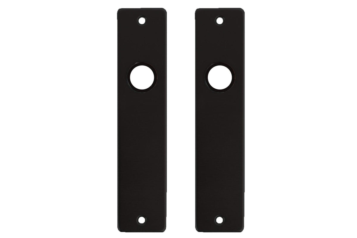 AMI deurkruk Type 332 mat zwart – kortschild detail