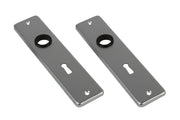 Dulimex | Kortschild type 180/41 t.b.v. BB SL72 F1 aluminium - Deurbeslag-expert