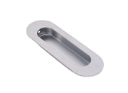 DX Muschelgriff oval 120 x 40 mm in Edelstahl gebürstet von Dulimex