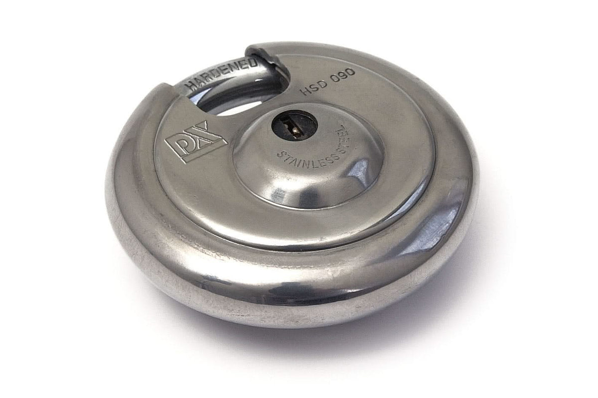 Dulimex discusslot 90 mm RVS sleutelnummer 905 - vooraanzicht