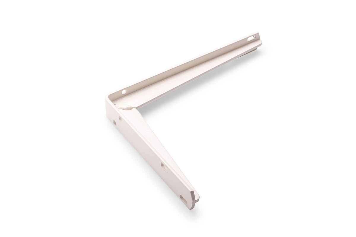 DX Industriedrager / plankdrager extra zwaar 300x550 mm - Staal wit geëpoxeerd - Deurbeslag-expert