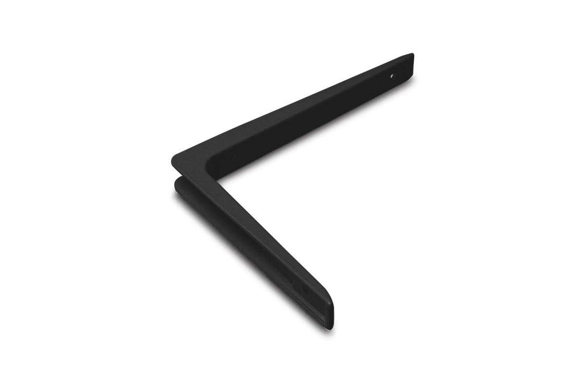 DX plankdrager aluminium zwart - vooraanzicht
