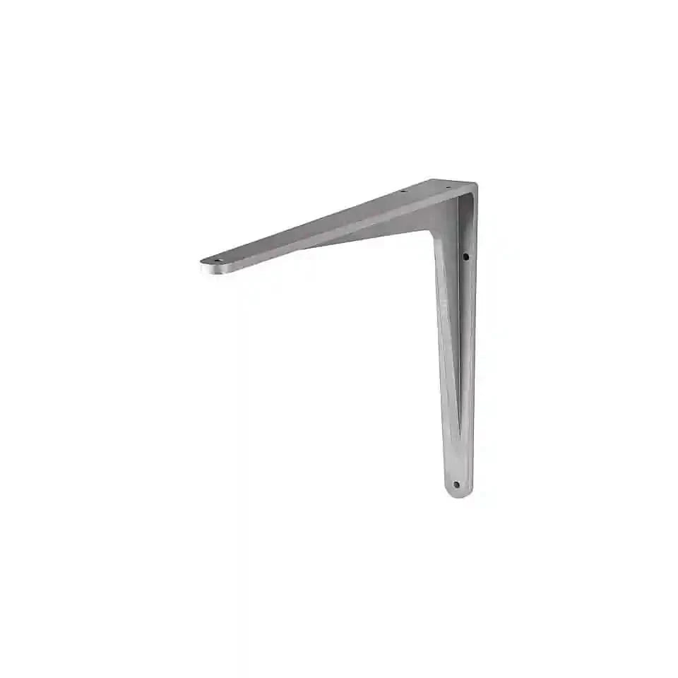 Dulimex DX plankdrager Herakles 290x240 mm aluminium zilver – vooraanzicht